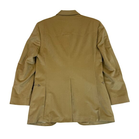 Kuppenheimer Vintage Blazer Jacket Mens Western Style Beige Embroidered Sz L - Picture 2 of 10